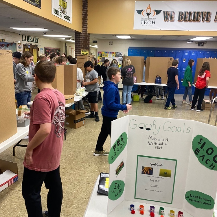 Middle School business expo