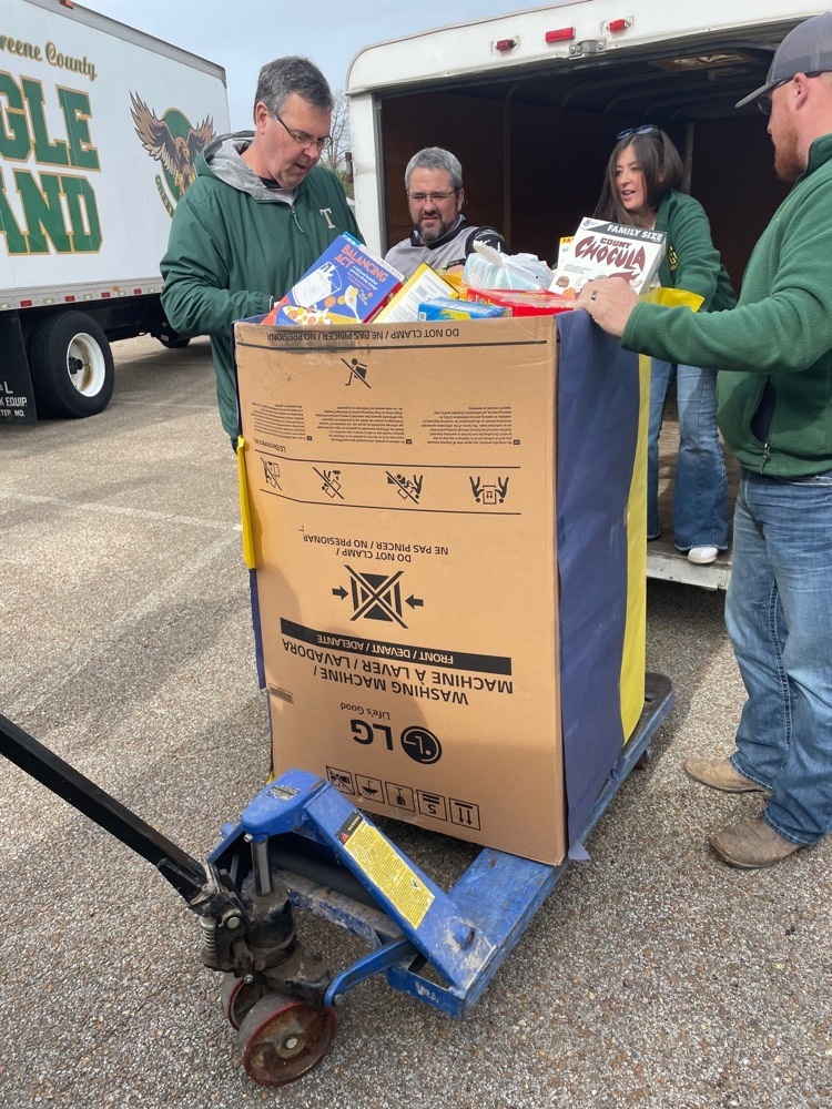GCT tornado support donation to Wynne